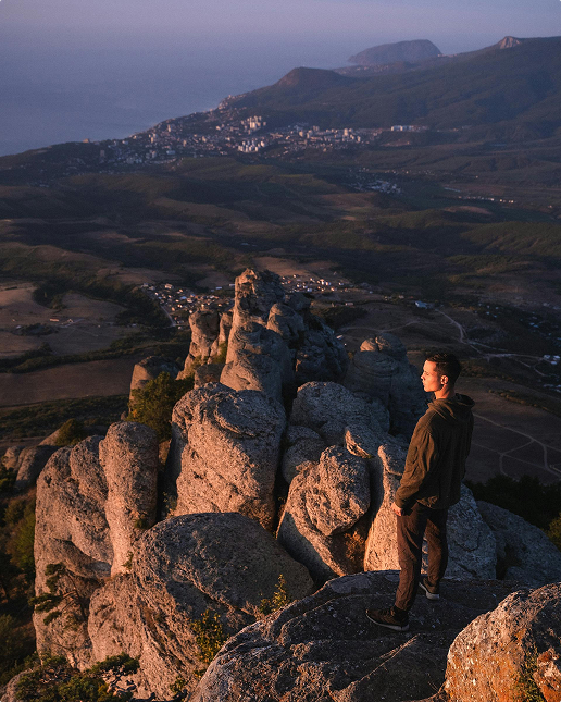 Maxime Sciare en montagne